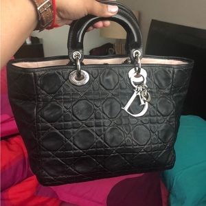 Authentic lady dior bag